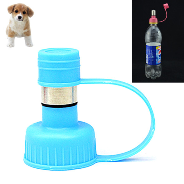 Pet Cat Puppy Dog Drinking Kit Hanging Water Dispenser Fountain Bottle Head (Random Color Delivery)