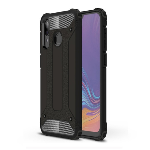 Magic Armor TPU + PC Combination Case for Galaxy A30 (Black)