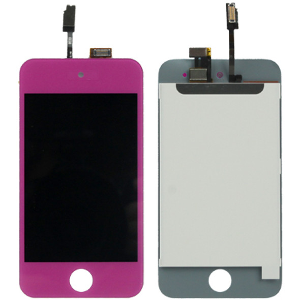 LCD Screen + Digitizer Touch Panel for iPod Touch 4(Purple)