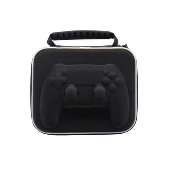 2 PCS Game Handle Storage Bag Portable Hard Shell Bag For PS5(Square Bag)