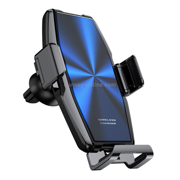 S9 15W Max Fast Charge Automatic Clamping Arm Car Mount (Blue)