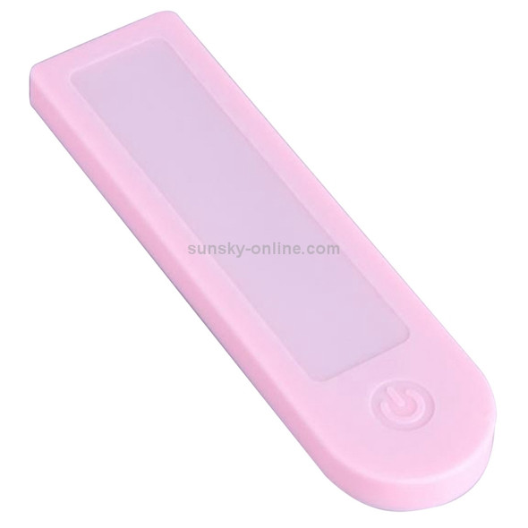 Electric Scooter Circuit Board Instrument Silicone Waterproof Protective Case for Xiaomi Mijia M365 / M365 Pro(Pink)