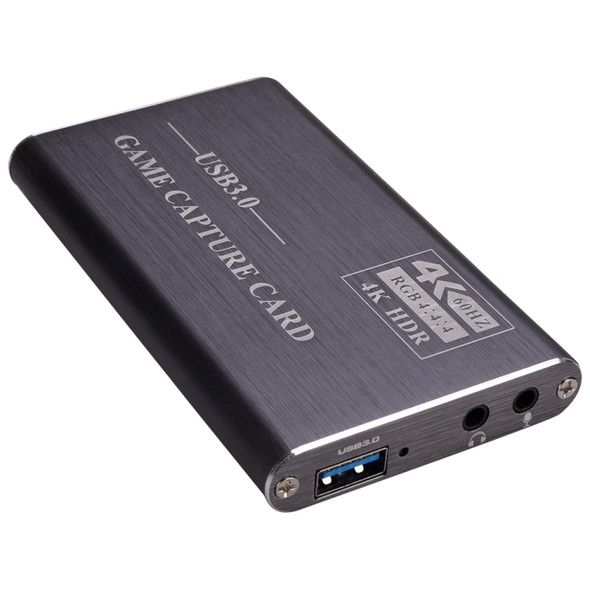 NK-S41 USB 3.0 to HDMI 4K HD Video Capture Card Device (Grey)