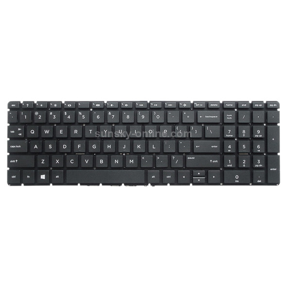 US Version Keyboard for HP 15-BS 15-BS000 15-BS100 15-BS500 15-BS600 15Q-BD 15-CC 17G-BR 15-BS004TX 15-BW (Black)