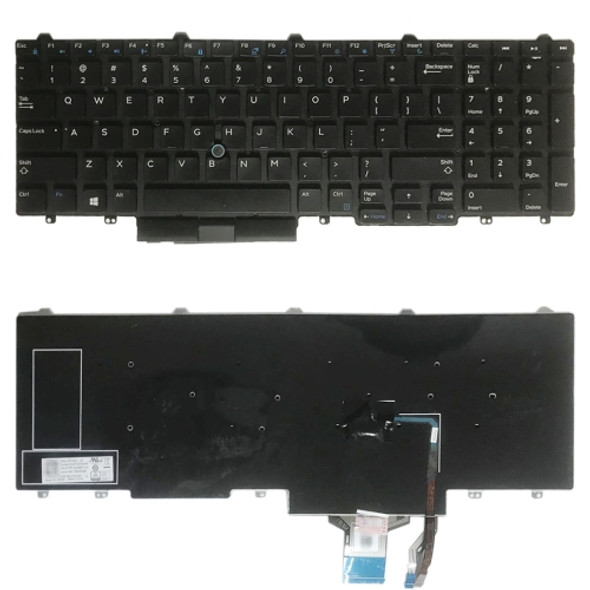 US Version Keyboard for Dell Latitude E5550 5570 5580 5590 Precision 3510 3520 3530 7510 7520 7530 7710 7720