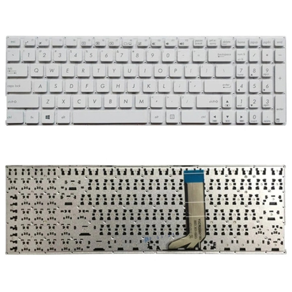 US Version Keyboard for Asus X556 X556U X556UA X556UB X556UF X556UJ X556UQ X556UR X556UV (White)