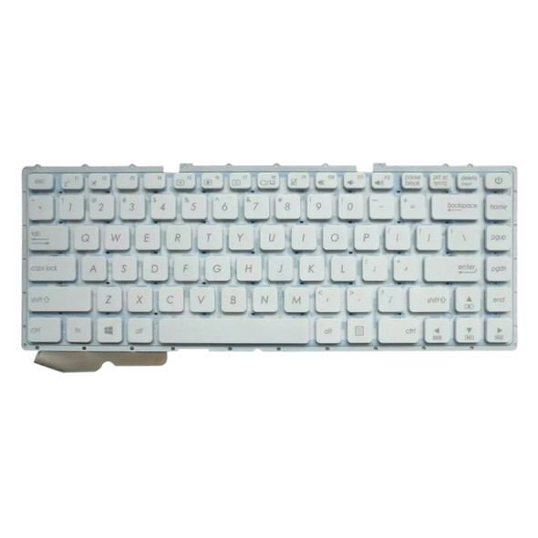 US Version Keyboard for Asus VivoBook X441 X441S X441SA X441SC X441N X441NA A441NA A441SA A441SC F441NA F441SA (White)