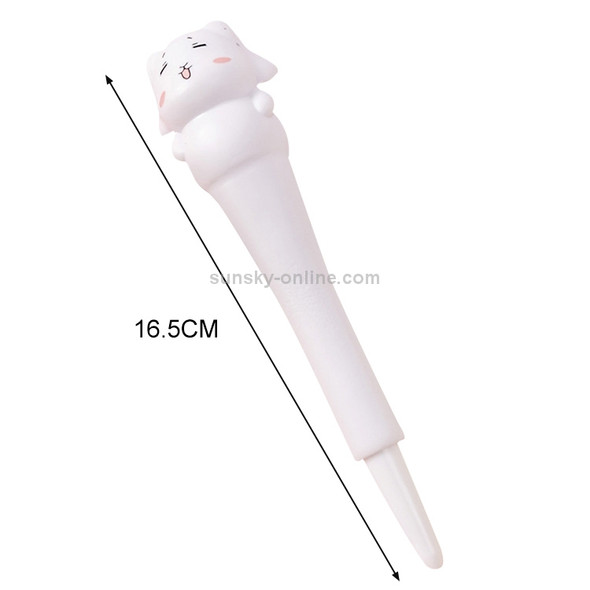 5 PCS Vent Pressure Relief Pen Gel Pen For Students Cute Soft Pinch Pen(Rabbit)