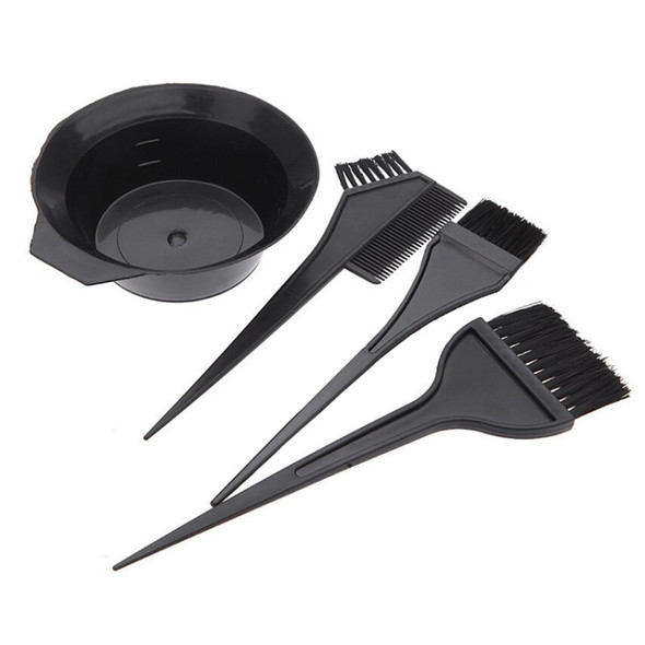 5 Sets Hair Dyeing Salon Comb Tool Set Hair Salon Mixing Bowl Care Brush
