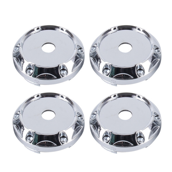 4 PCS Metal Car Styling Accessories Car Emblem Badge Sticker Wheel Hub Caps Centre Cover