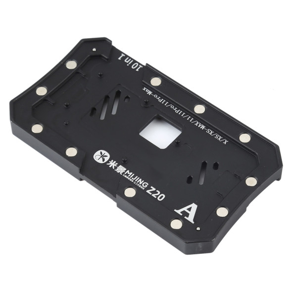 MiJing Z20 10 in 1 BGA Reballing Stencil Platform Fixture For iPhone X~12 Pro Max