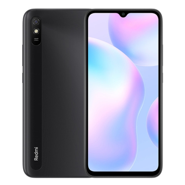 Xiaomi Redmi 9A, 4GB+128GB, 5000mAh Battery, Face Identification, 6.53 inch MIUI 12 MTK Helio G25 Octa Core up to 2.0GHz, Network: 4G, Dual SIM (Black)