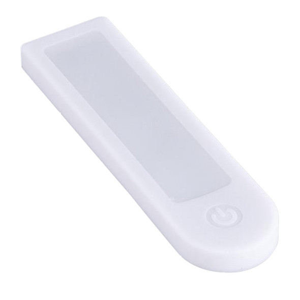 Electric Scooter Circuit Board Instrument Silicone Waterproof Protective Case for Xiaomi Mijia M365 / M365 Pro(White)