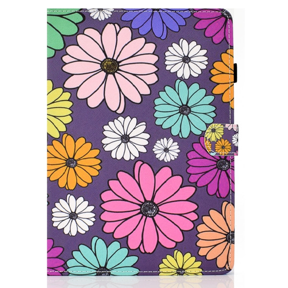 Painted Pattern TPU Horizontal Flip Leather Protective Case For Samsung Galaxy Tab A 9.7(Daisy)