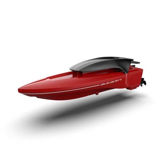 Children Mini Wireless Electric Speedboat Model Boat Simulation Remote Control Toy Boat(Red )