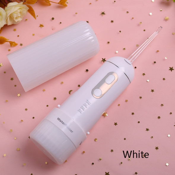 Portable Smart Electric Tooth Cleaner Oral Care Tooth Cleaner(White)