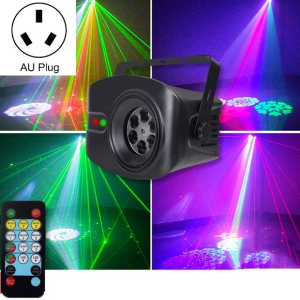 13W Colorful Flying Lights Projection Light LED Room Decoration Laser Light KTV Bar Sound Control Stage Light, AU Plug