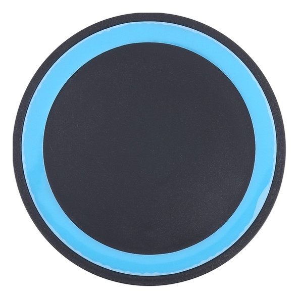 Qi Standard Wireless Charging Pad, for iPhone 8 / 8 Plus / X &  Samsung / Nokia / HTC and Other Mobile Phones (Black + Blue)