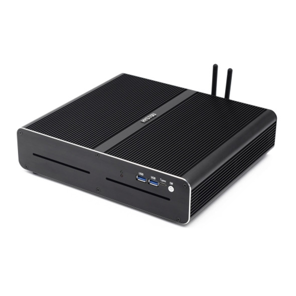 HYSTOU F8 Windows System Mini PC, Intel Core i7-7920HQ 4 Core 8 Threads up to 3.10GHz, Support M.2, WiFi, 32GB RAM DDR4 + 1TB SSD 500GB HDD