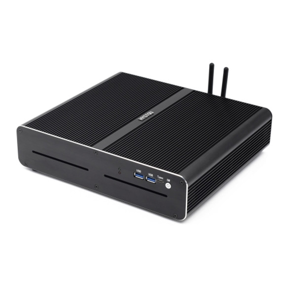 HYSTOU F8 Windows System Mini PC, Intel Core i7-7920HQ 4 Core 8 Threads up to 3.10GHz, Support M.2, WiFi, 32GB RAM DDR4 + 1TB SSD