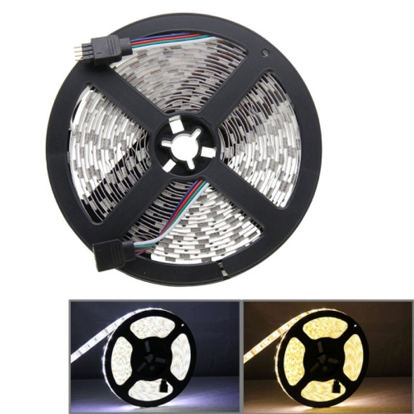 14W White & Warm White Light LED Rope Light, Bare Board 5052 SMD with LED Controller & Remote, 60 LED/m, Length: 5m
