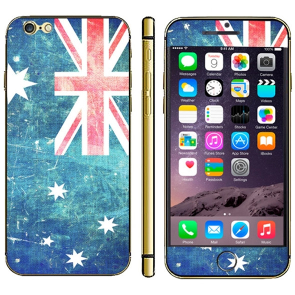 Australian Flag Pattern Mobile Phone Decal Stickers for iPhone 6 & 6S