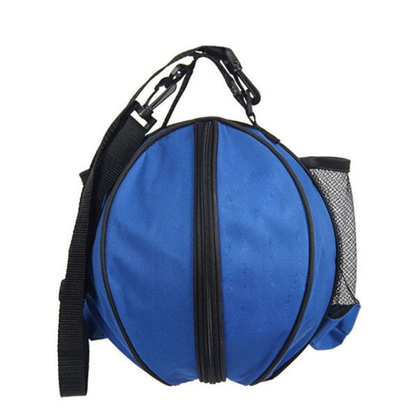WJ0122 Outdoor Sports One-Shoulder Volleyball Basketball Football Backpack(Blue)