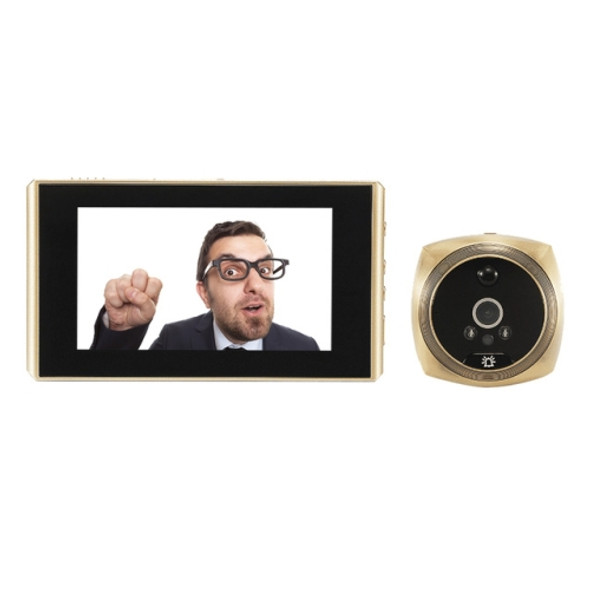 N6 2.0 Million Pixels 4.3 inch Screen Video Doorbell(Gold)