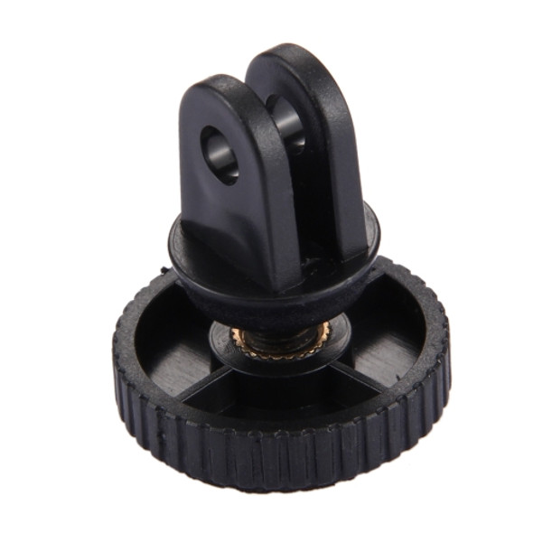 PULUZ 1/4 inch Screw Tripod Mount Adapter for DJI Osmo Action, GoPro NEW HERO /HERO7 /6 /5 /5 Session /4 Session /4 /3+ /3 /2 /1, Xiaoyi and Other Action Cameras, 5mm Diameter Screw Hole, 3.3cm Diameter