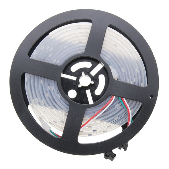21.6W Casing Waterproof 5050SMD(IC 2811)RGB LED Light Strip, with LED Controller, 30 LED/m and Length: 5M