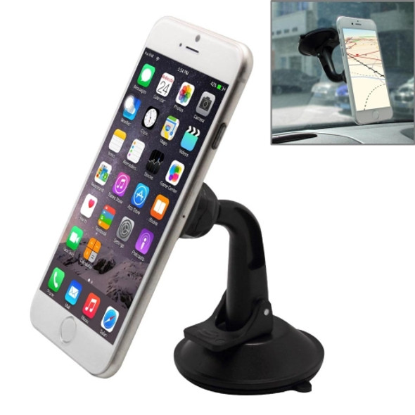 Young Player Magnetic 360 Degrees Rotation Super Suction Cup Car Mount Holder with Quick-Snap, For iPhone, Galaxy, Sony, Lenovo, HTC, Huawei, and other Smartphones