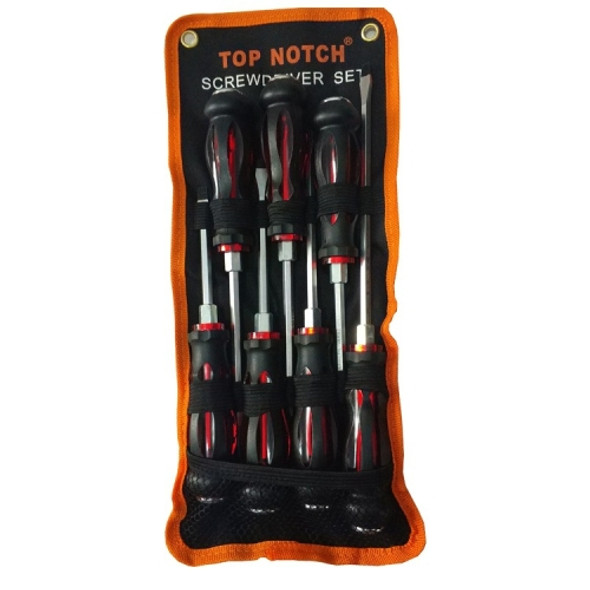 7 PCS / Set Knocking Screwdriver Oil-Resistant Through-Core Screwdriver Home Auto Repair Screwdriver, Color Random Deilvery