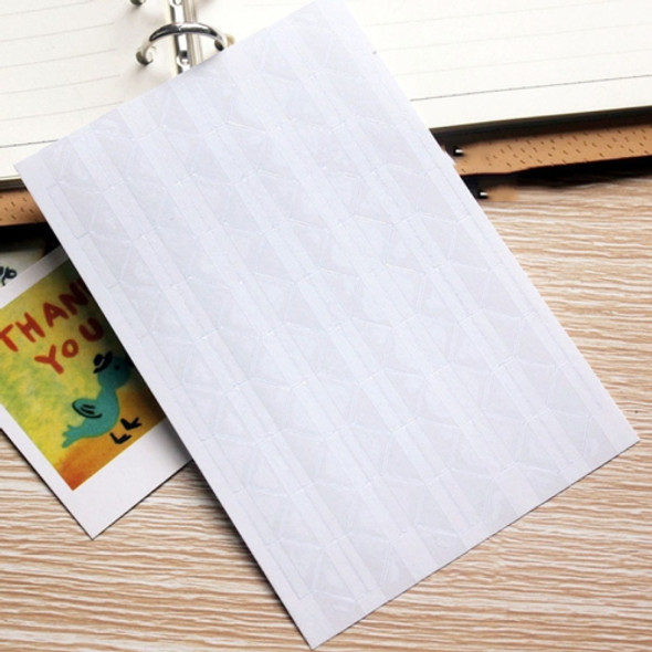 5 PCS DIY Handmade Album Accessories Fixed Photo Stickers(Transparent)