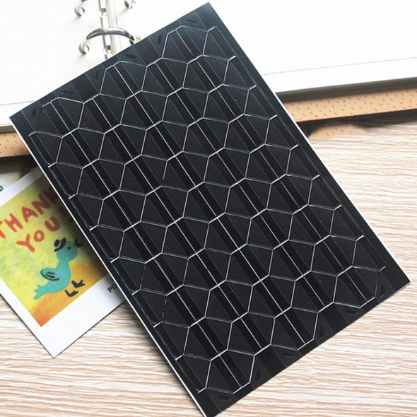 5 PCS DIY Handmade Album Accessories Fixed Photo Stickers(Black)