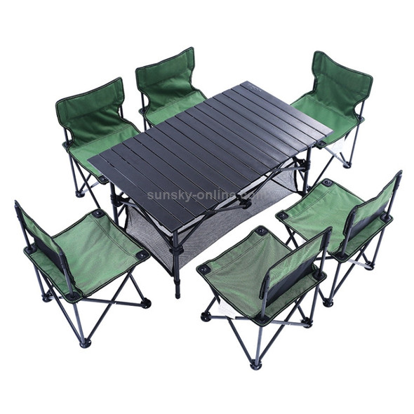 7 in 1 Outdoor Portable Folding Table Chair Set