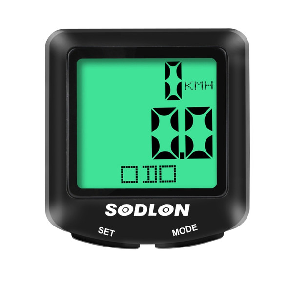 SUNDING SDL-571 LCD Digital Display Bicycle Computer Wired Waterproof Cycle Odometer Bike Speedometer Stopwatch Riding Accessories Tools