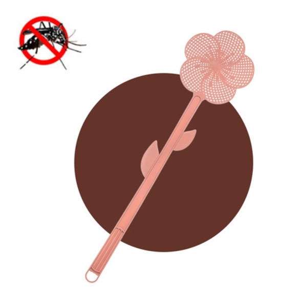 5 PCS Summer Plastic Fly Swatter Flycatcher, Style:Cherry Blossoms Pattern(Pink)