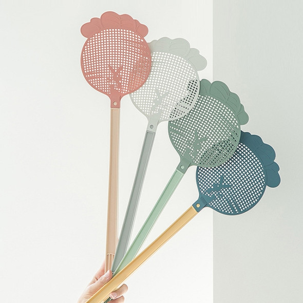 5 PCS Summer Plastic Fly Swatter Flycatcher, Style:Cherry Blossoms Pattern(Pink)