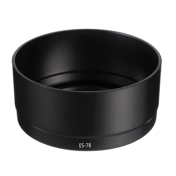 ES-78 Lens Hood Shade for Canon EF 50mm f/1.2L USM Lens(Black)