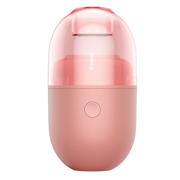Baseus C2 Desktop Capsule Vacuum Cleaner Household Wireless Portable Mini Handheld Powerful Vacuum Cleaner(Pink)