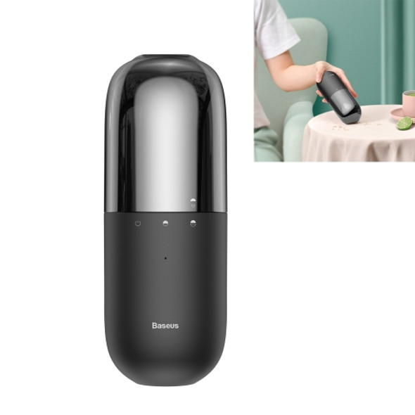 Baseus C1 Capsule Vacuum Cleaner Household Wireless Portable Mini Handheld Powerful Vacuum Cleaner(Black)