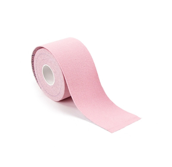 2 PCS Chest Stickers Sports Tape Muscle Stickers Elastic Fabric Nipple Stickers, Specification: 5cm x 5m(Light Pink)