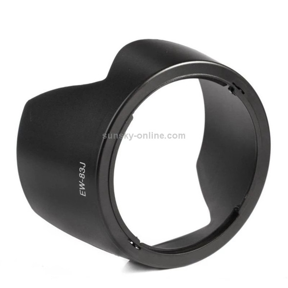 EW-83J Lens Hood Shade for Canon EF-S 17-55mm f/2.8 IS USM Lens (Black)