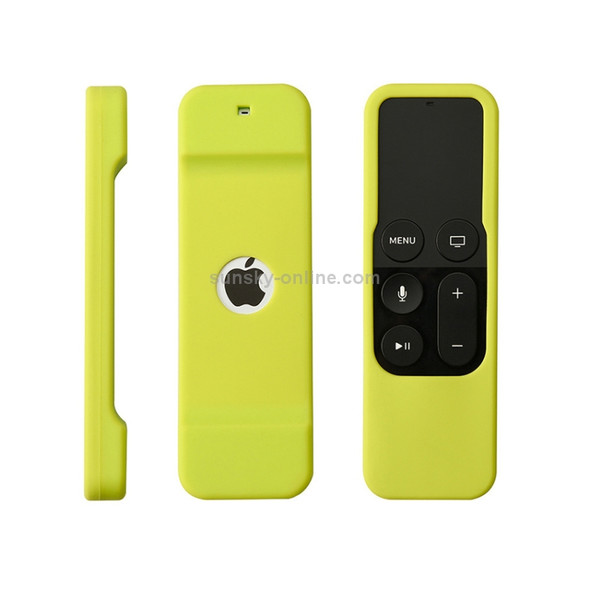 5F01 Somatosensory Remote Control Anti-fall Silicone Protective Cover for Apple TV 4(Green)