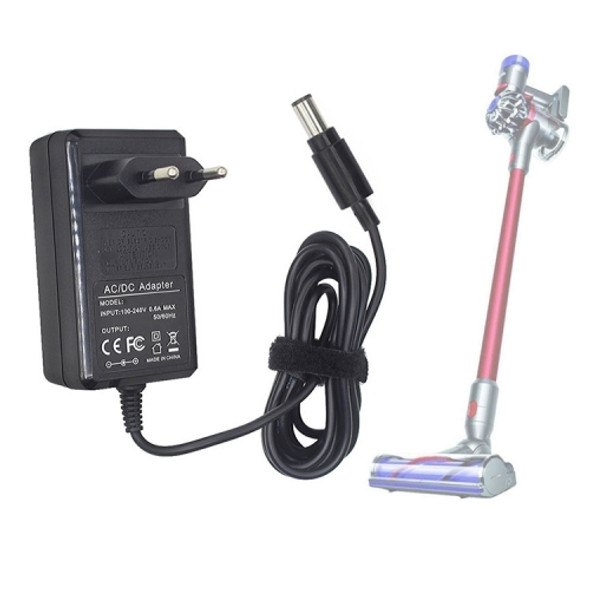 Charging Adapter Charger Power Adapter Suitable for Dyson Vacuum Cleaner DC32 / DC33 / DC38 24.35V, Plug Standard:EU Plug