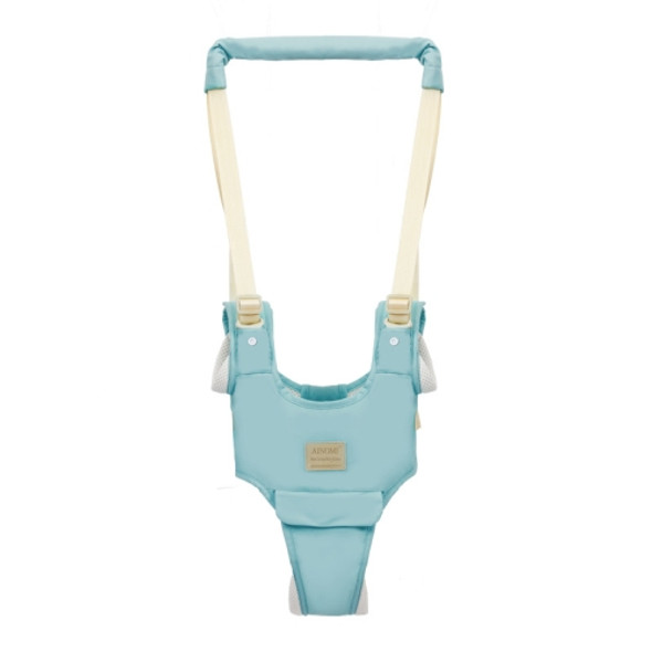 AINOMI Baby Toddler Belt Fall-Resistant And Anti-Leaf Thin Breathable Basket-Style Baby Toddler Belt, Colour: Light Blue