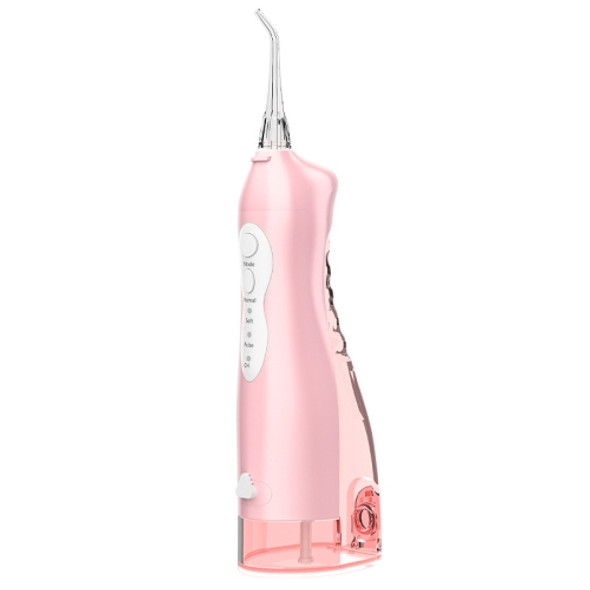 Q1 Flushing Teeth Cleaning Device Portable Electric Water Floss Oral Rinse Machine(Pink)