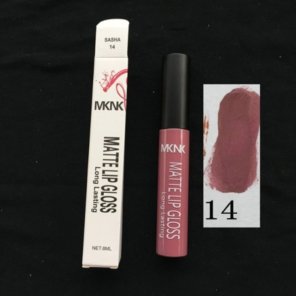 Sexy Waterproof Liquid Lipstick Matte Lip Gloss Velvet Long Lasting Lipstick  Makeup Cosmetic(14)