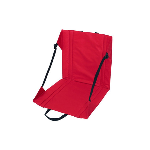 Outdoor Camping Picnic Stand Seat Cushion Folding Moisture-proof Dirty Wear-resistant Cushion(Red)
