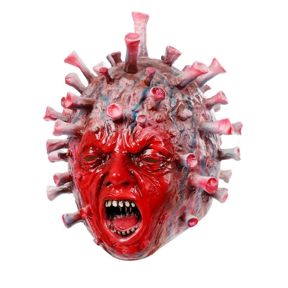 Halloween Props Party Latex Mask, Size: One size(Face )